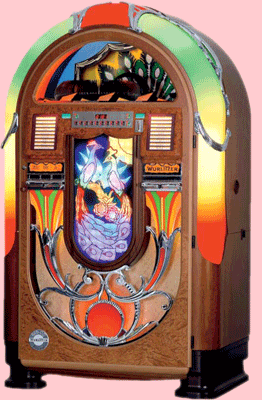 Das neue Wurlitzer-Spitzenmodell - VINATAGE 850 PEACOCK